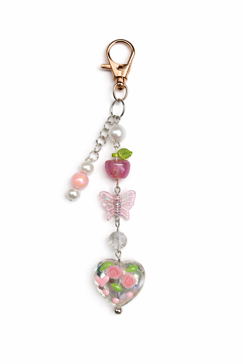 Blossom Rose Keychain