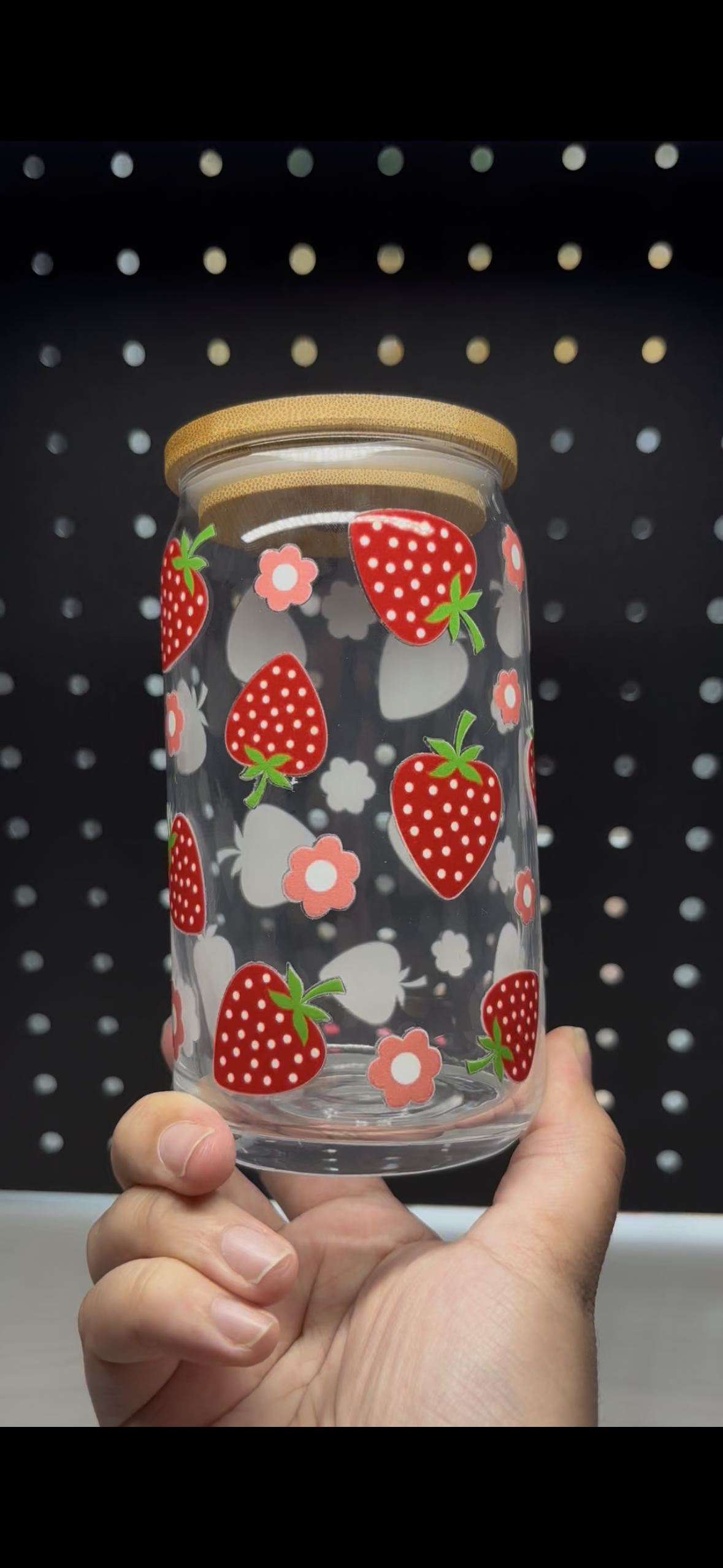 Strawberry Garden Tumbler