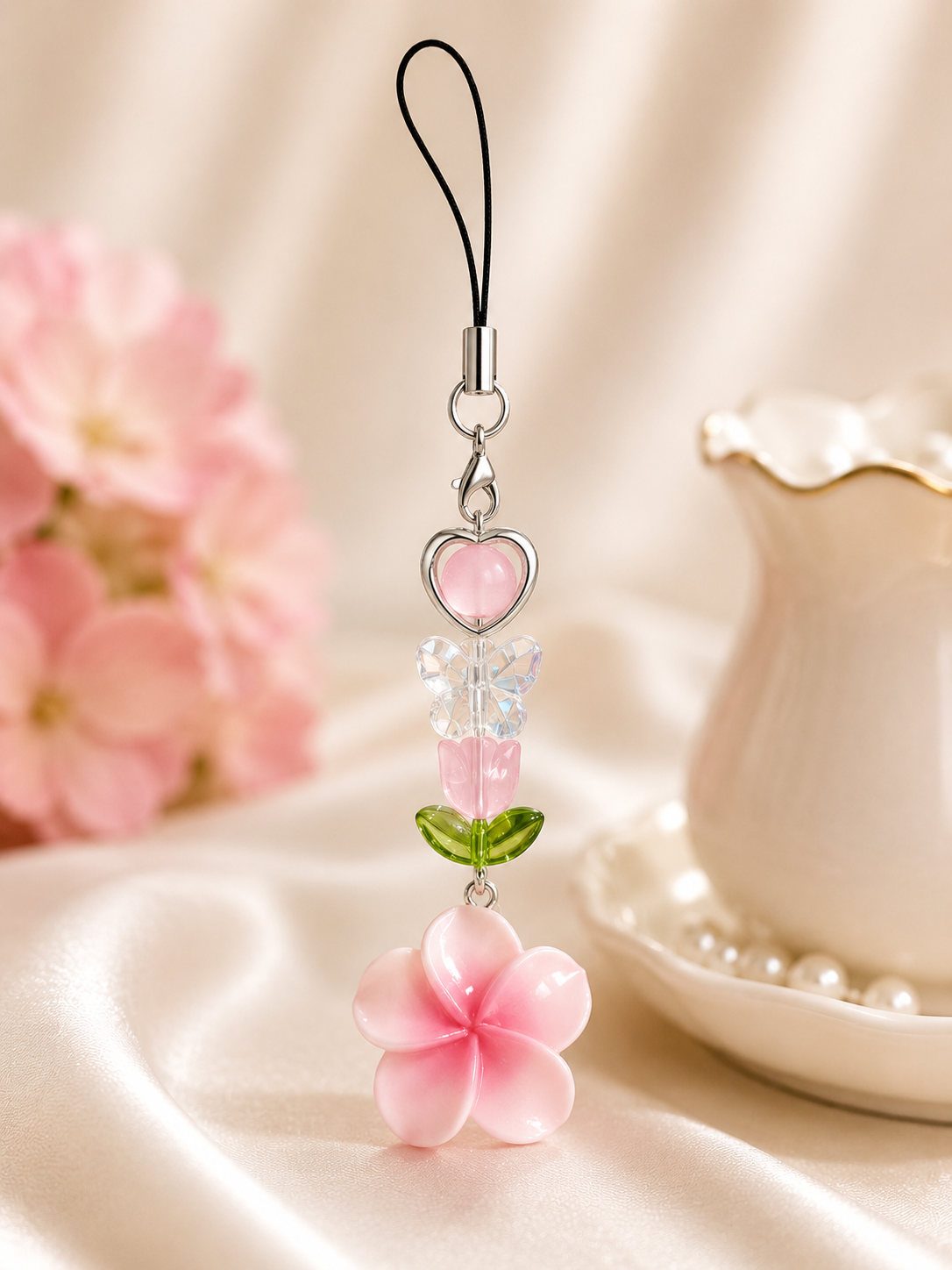 Spring Butterfly Phone Charm