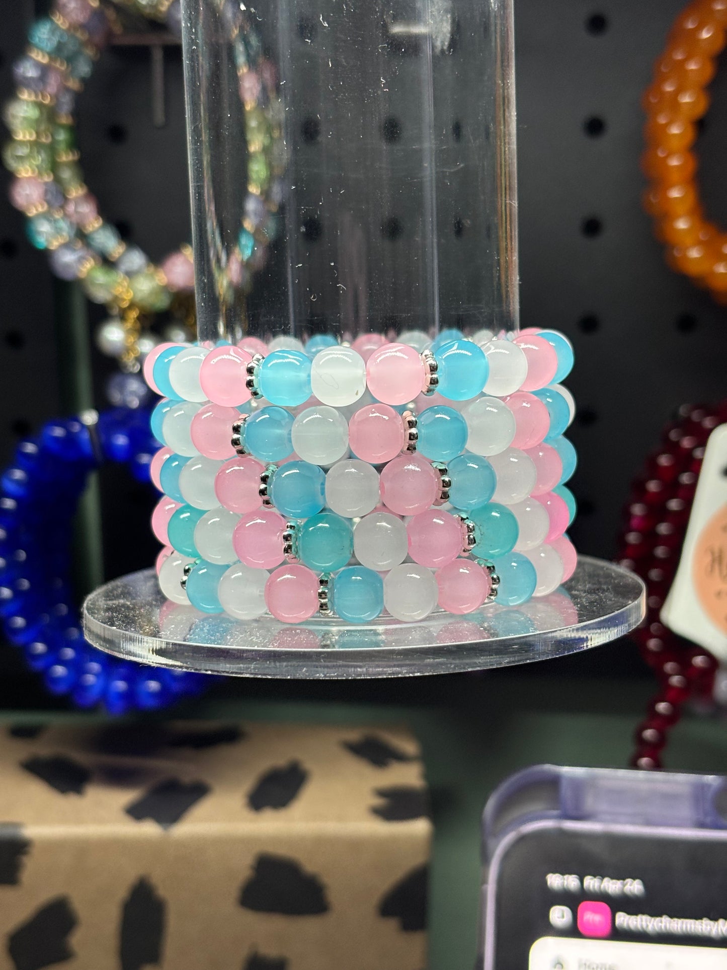 Cupid Beaded Bracelet
