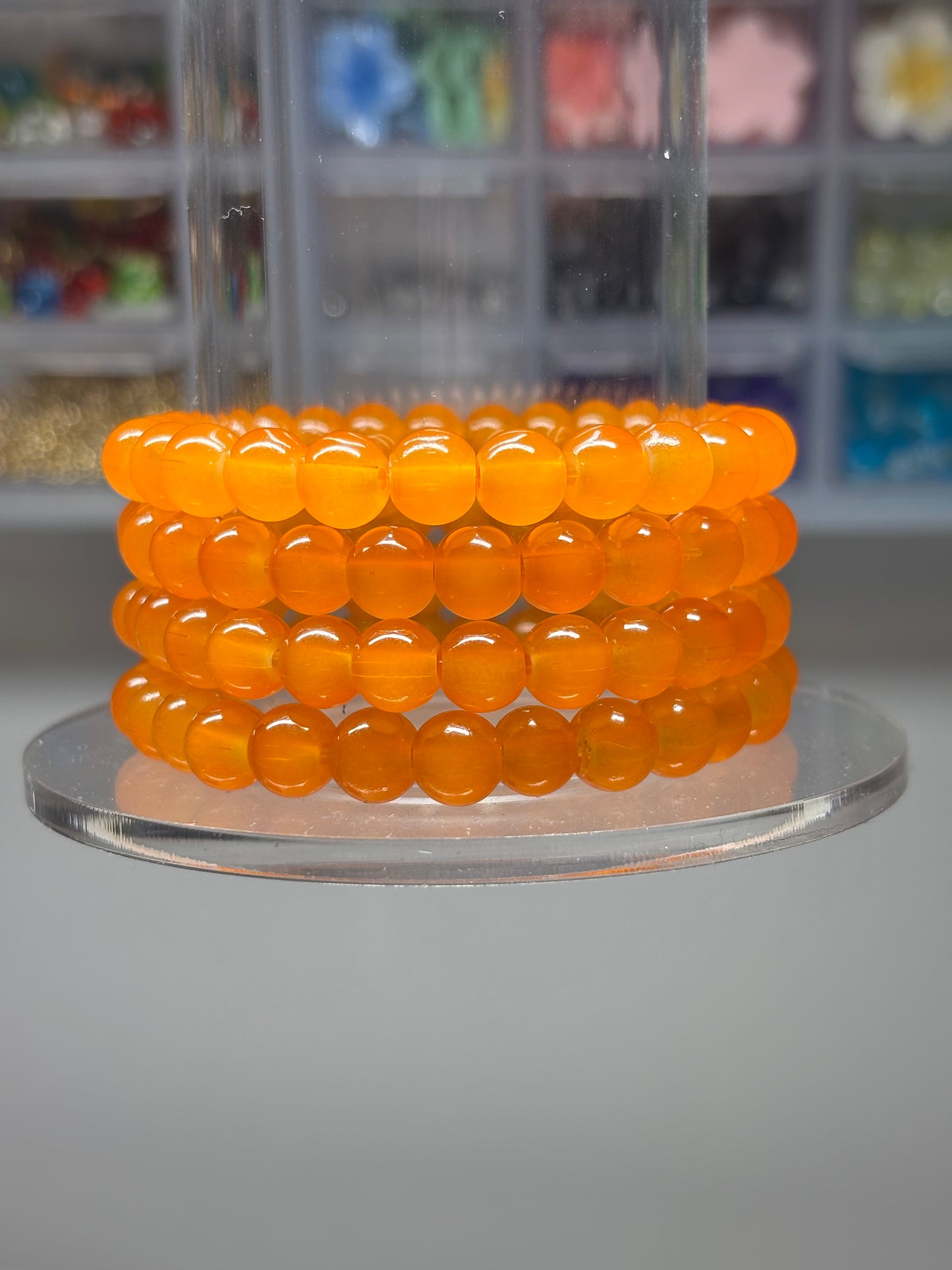 Orange Bead bracelet
