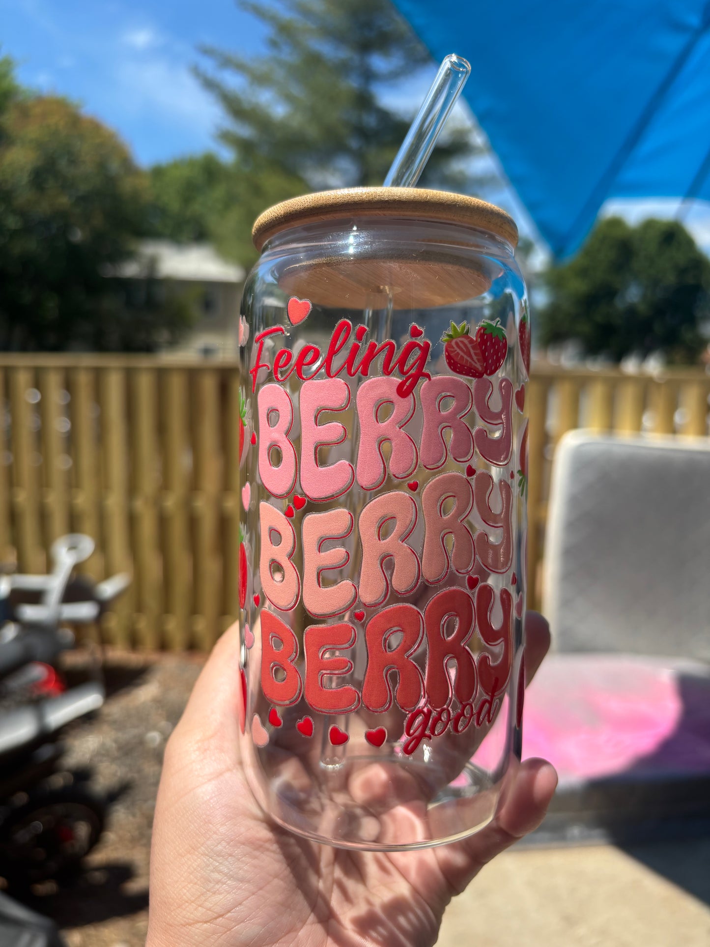 16oz Feeling Berry Good Tumbler