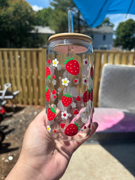Strawberry Garden Tumbler