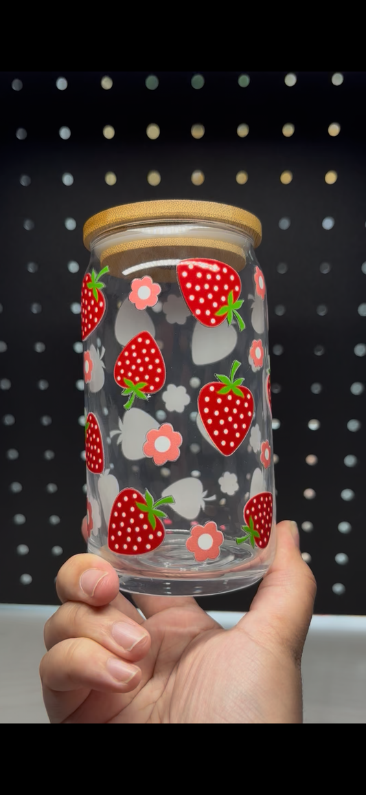 Strawberry Garden Tumbler
